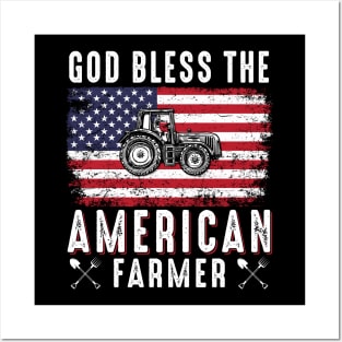 God Bless The American Farmer Posters and Art